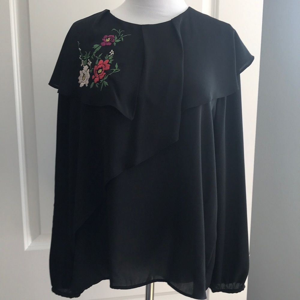 Zara Embroidered Sz L